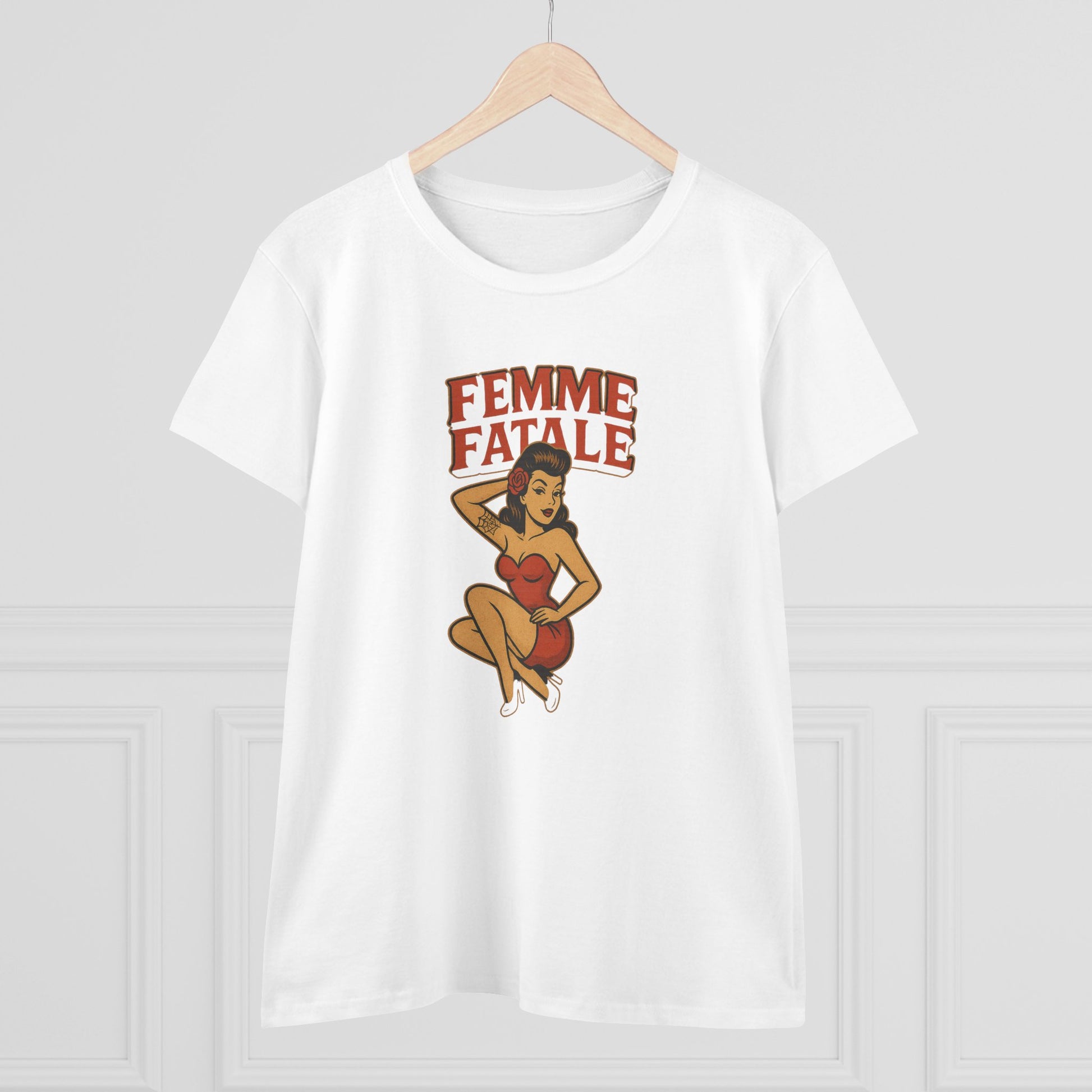 Femme Fatale Womens T-Shirt - Retro Au Go Go