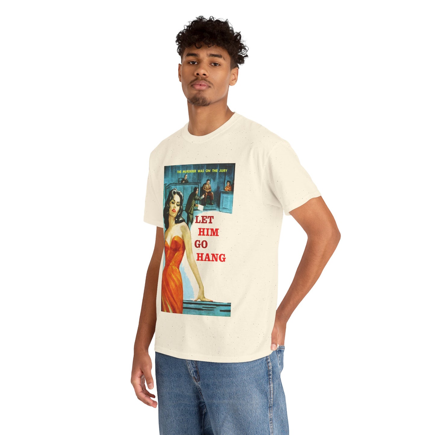 Let Him Go Hang T-shirt - Retro Au Go Go