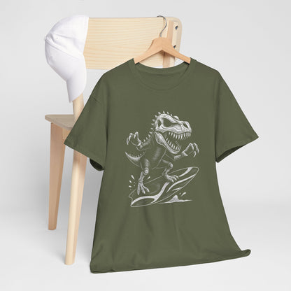 T - Rex Surfing T-shirt - Retro Au Go Go