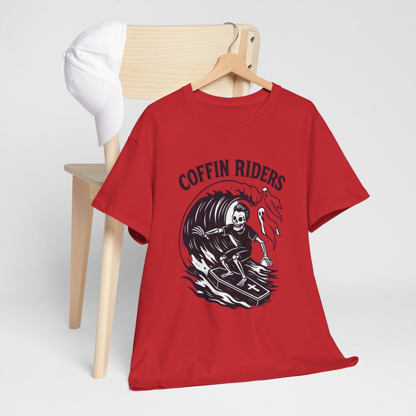 Coffin Riders T-shirt - Retro Au Go Go