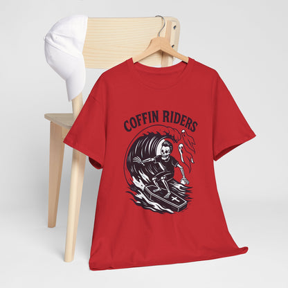 Coffin Riders T-shirt - Retro Au Go Go