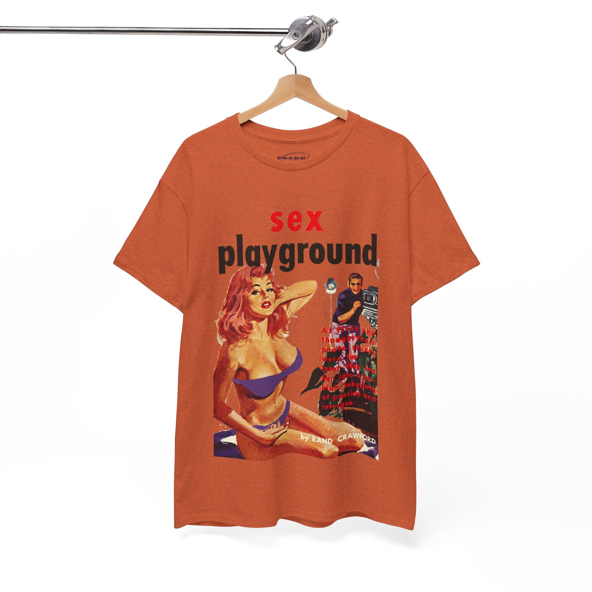 Sex Playground T-shirt - Retro Au Go Go