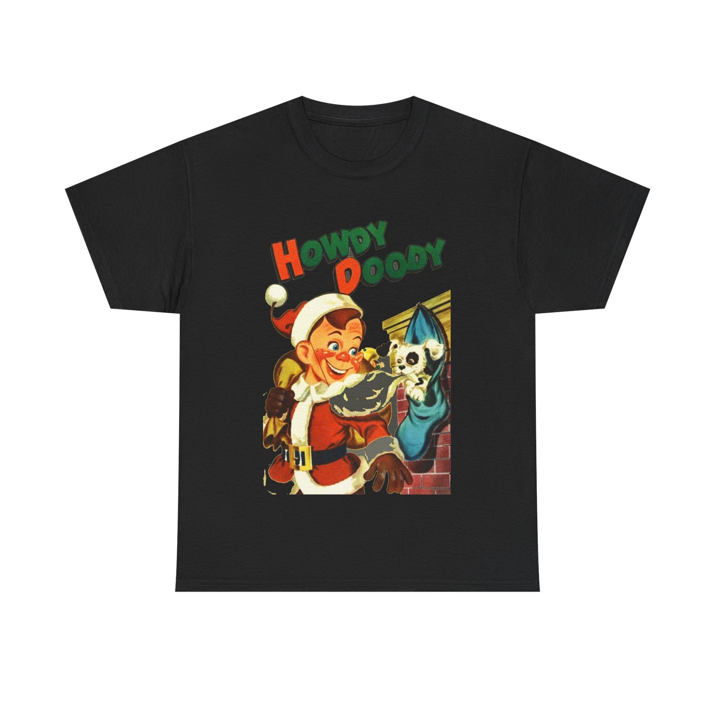 Howdy Doody Christmas T-shirt - Retro Au Go Go