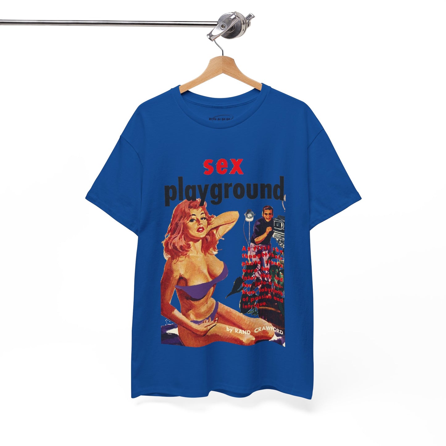 Sex Playground T-shirt - Retro Au Go Go