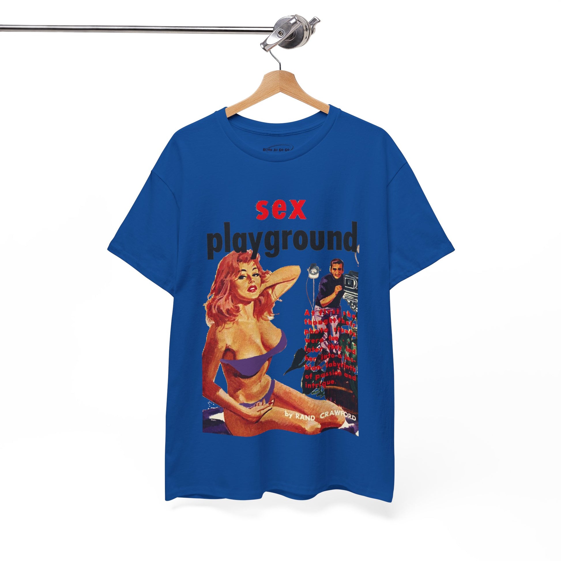 Sex Playground T-shirt - Retro Au Go Go