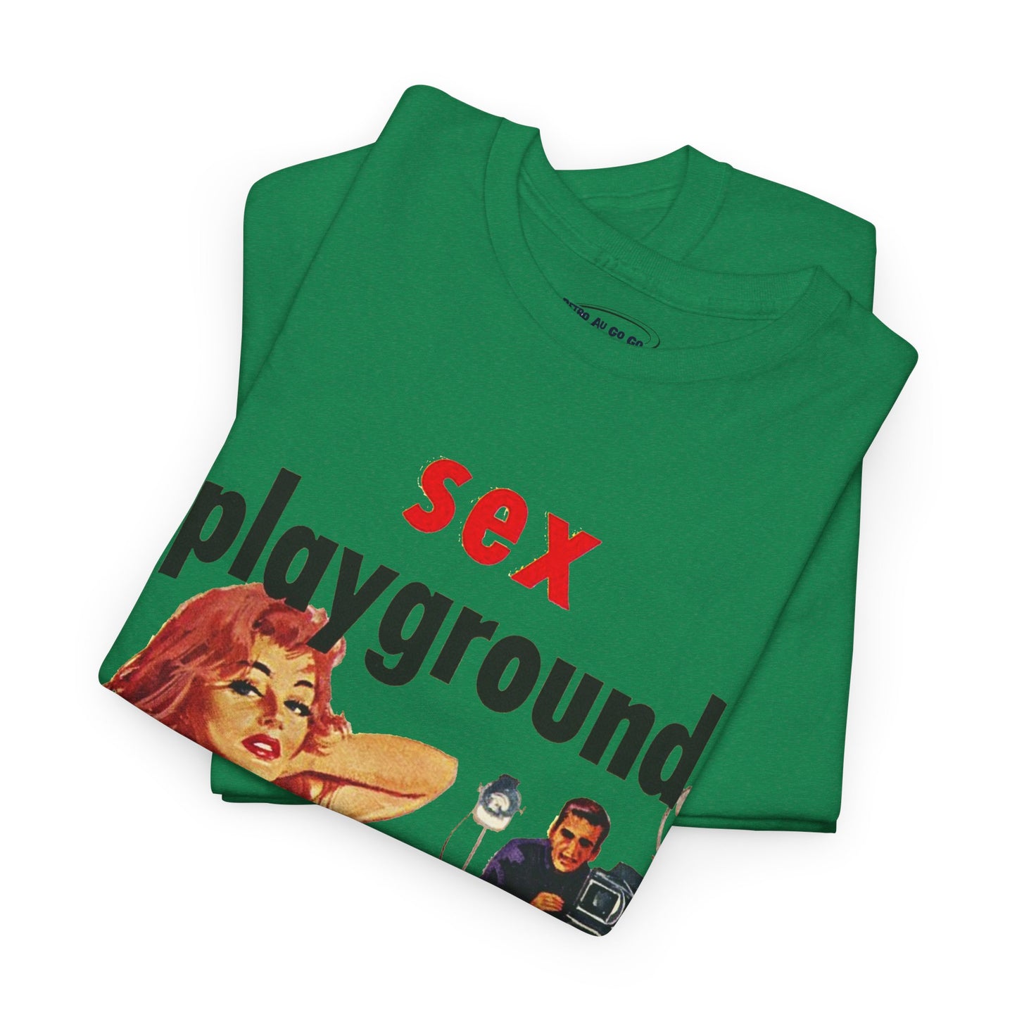 Sex Playground T-shirt - Retro Au Go Go