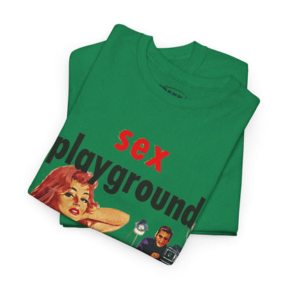 Sex Playground T-shirt - Retro Au Go Go