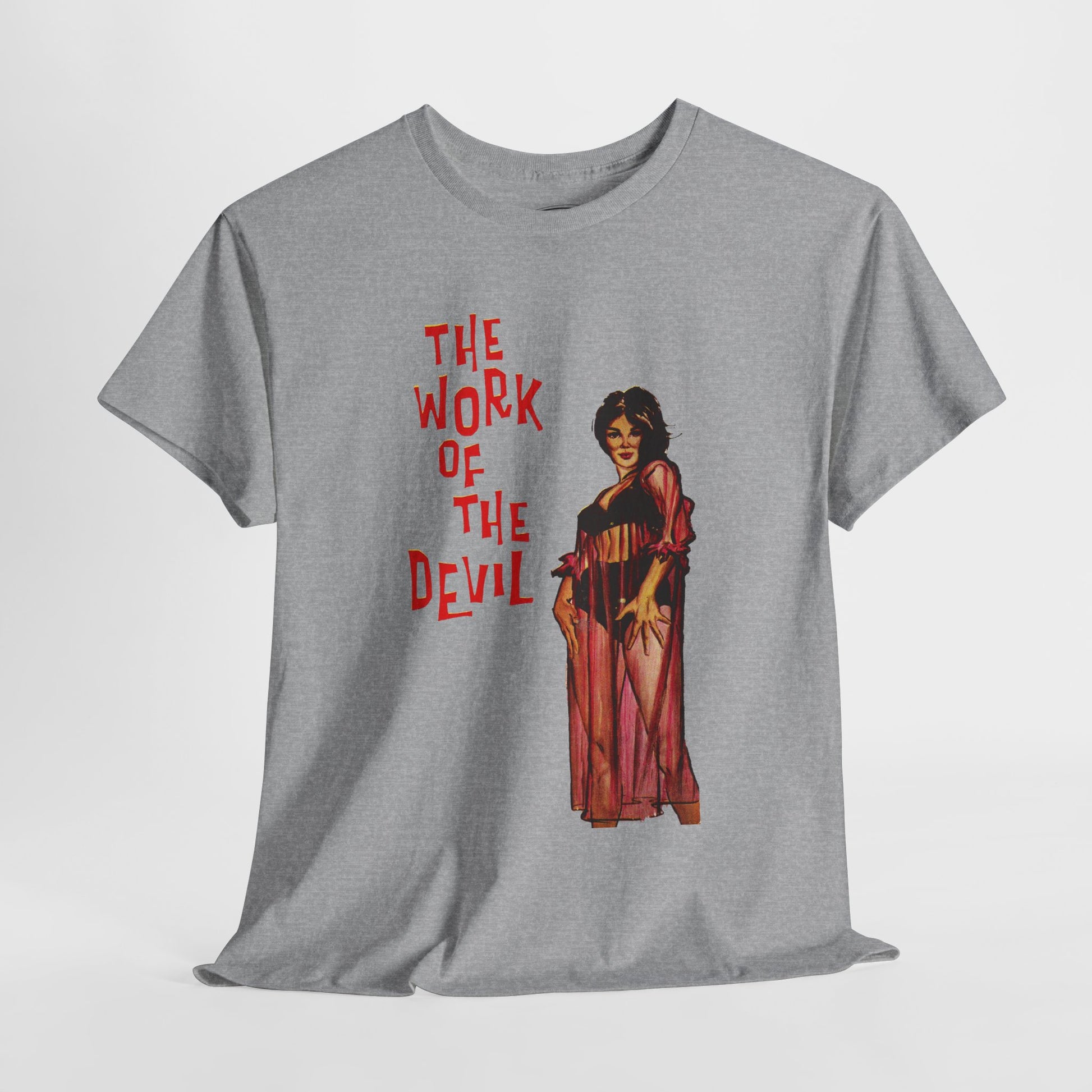 The Work Of The Devil T-shirt - Retro Au Go Go
