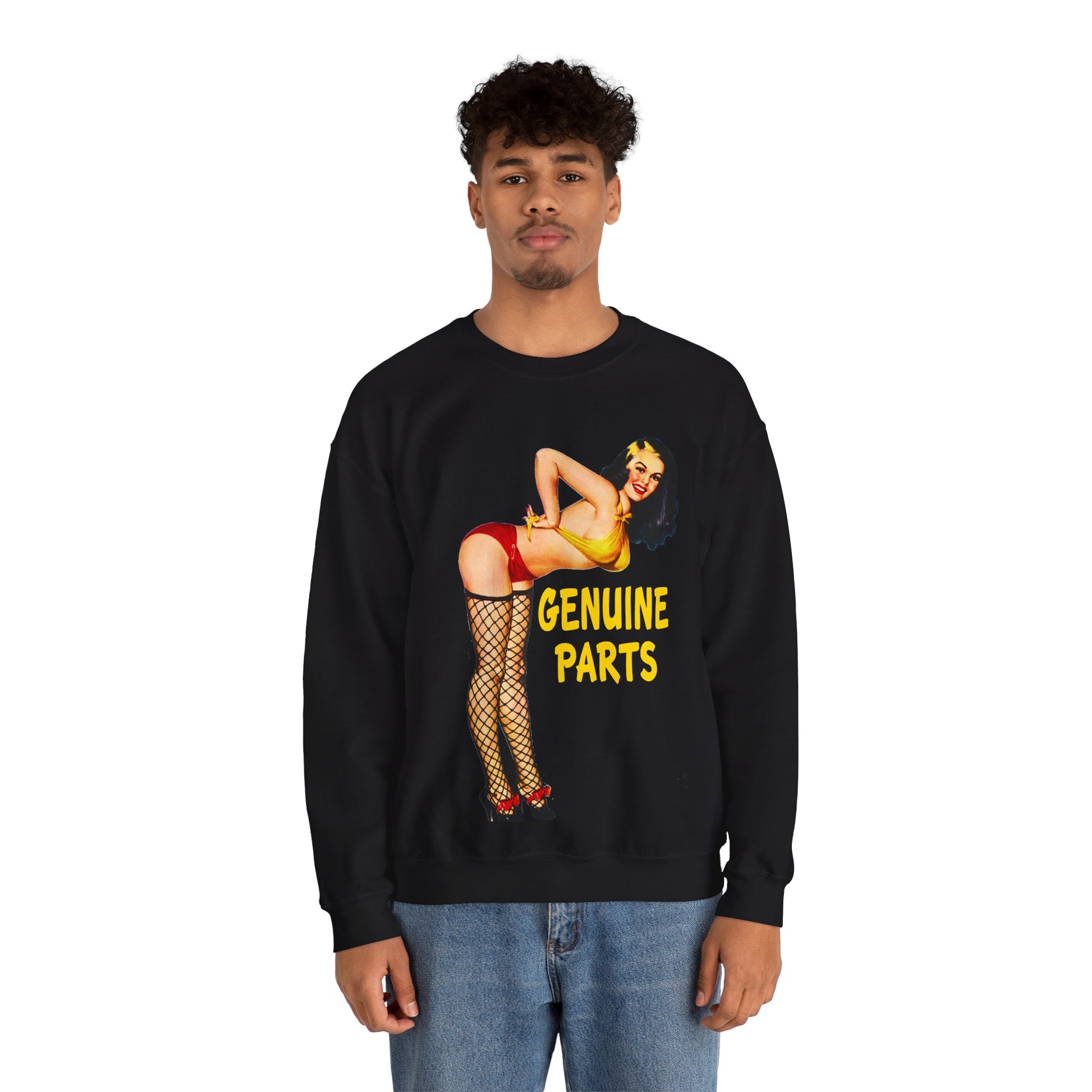 Genuine Parts Sweatshirt - Retro Au Go Go