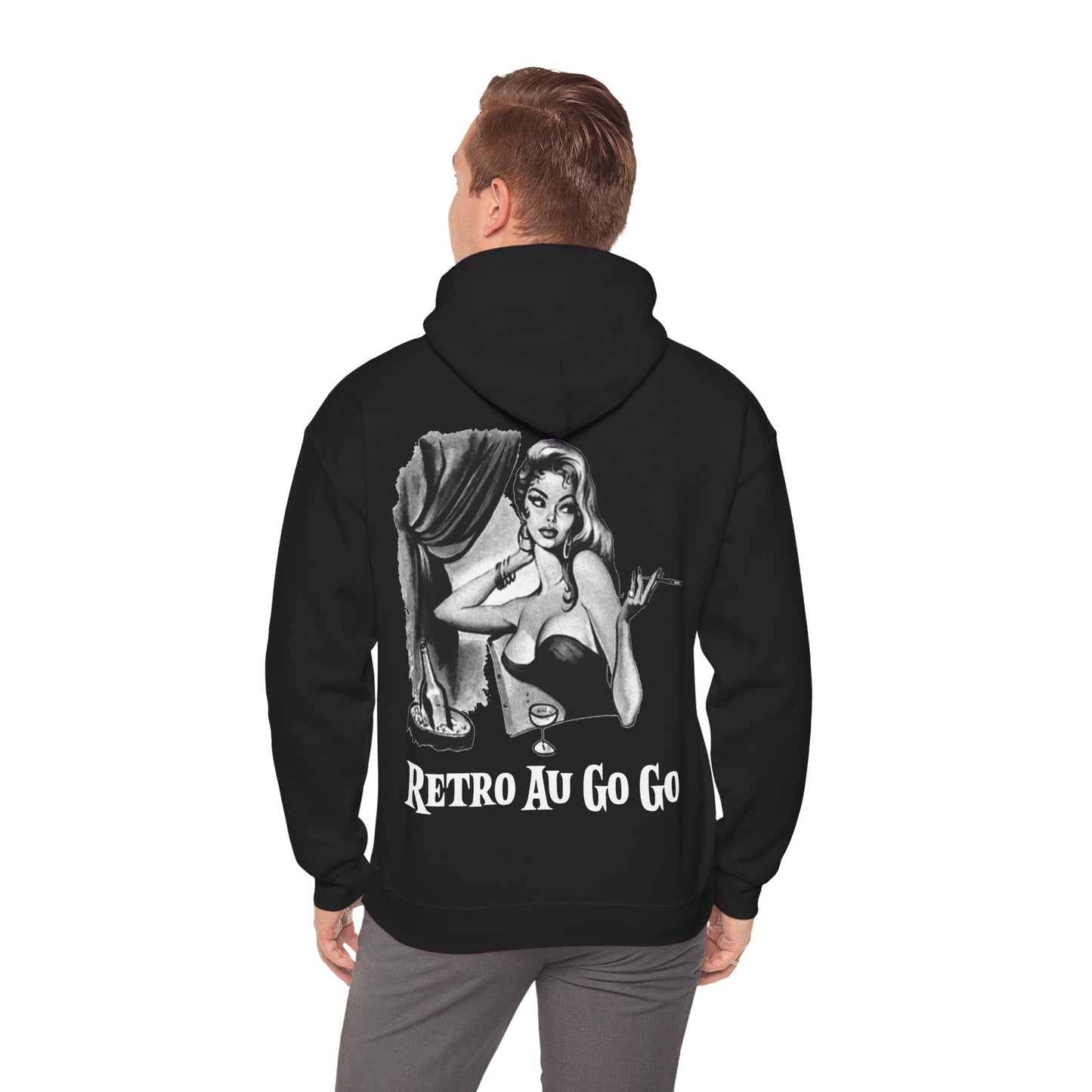Retro Au Go Go Hooded Sweatshirt - Retro Au Go Go