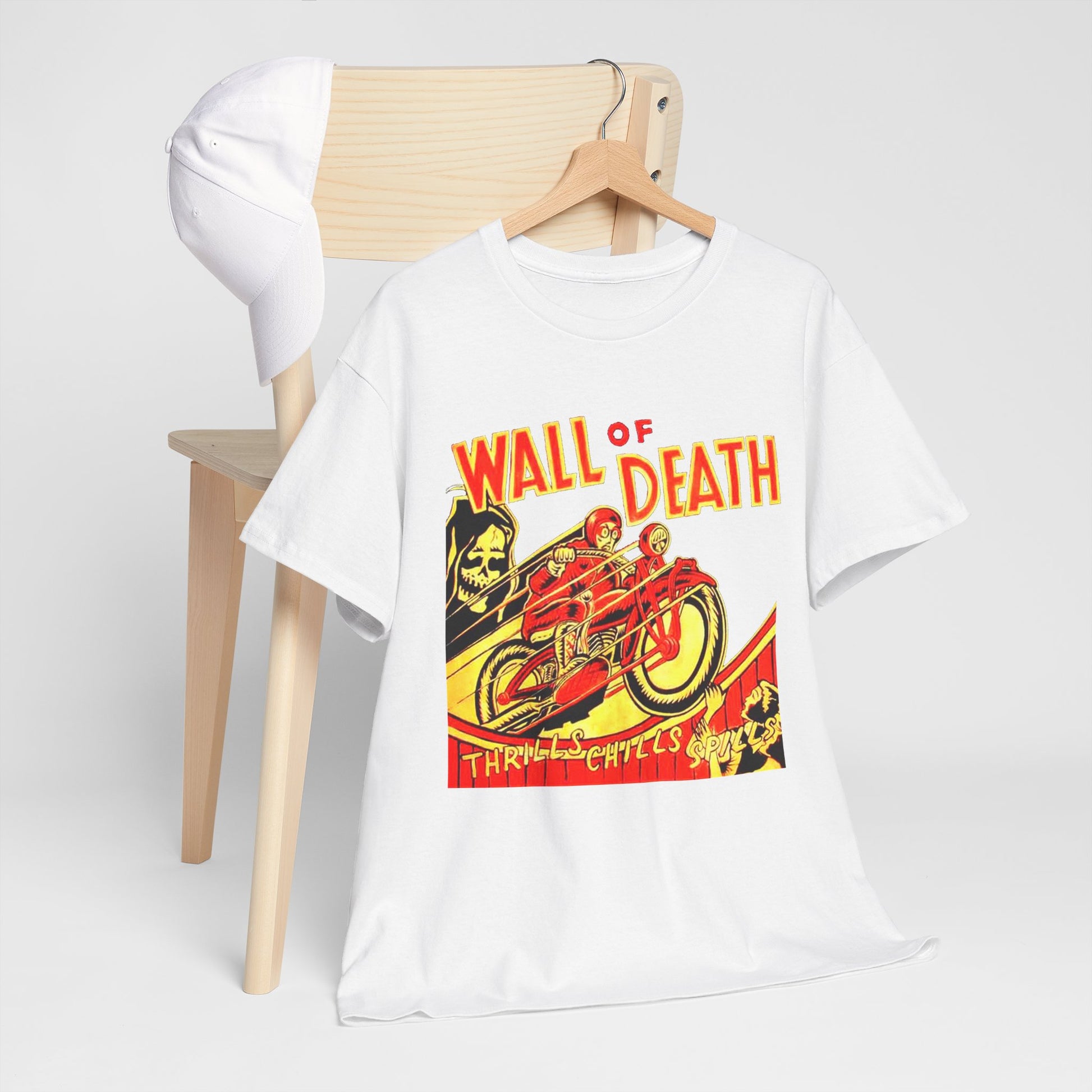 Wall Of Dealth T-shirt - Retro Au Go Go