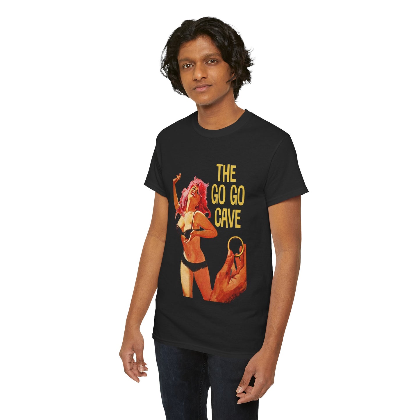 The Go Go Cave T-shirt - Retro Au Go Go