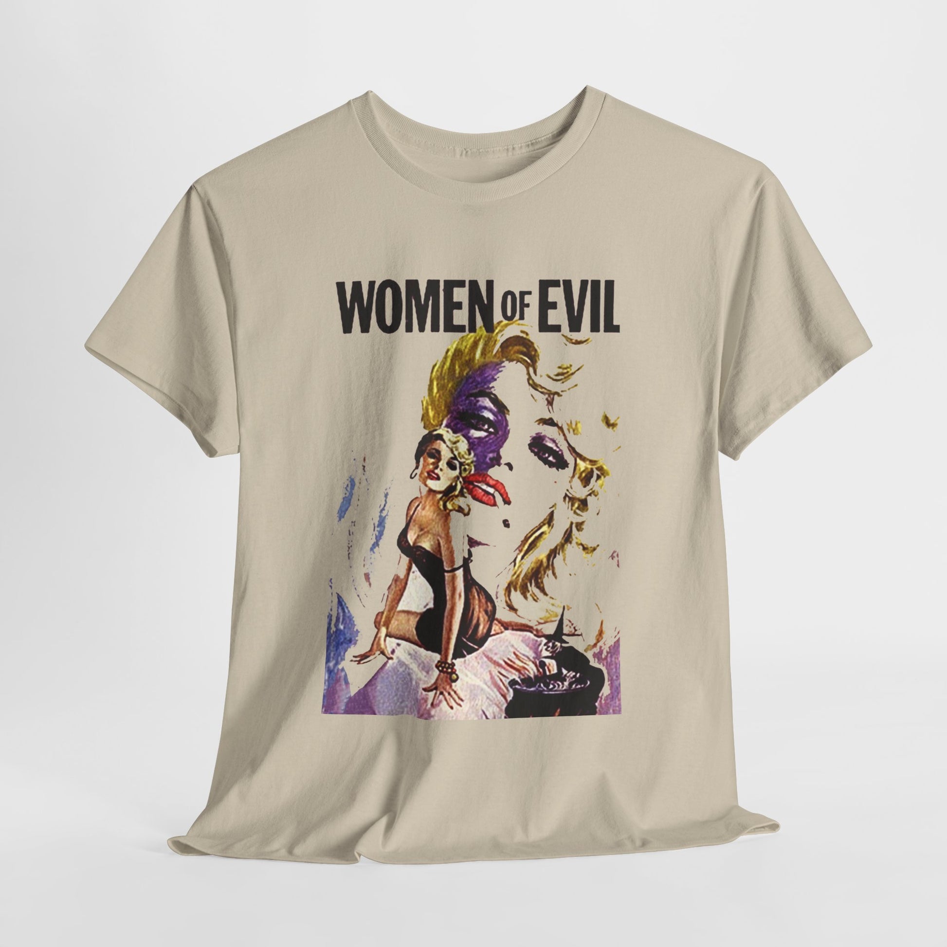 Women Of Evil T-shirt - Retro Au Go Go