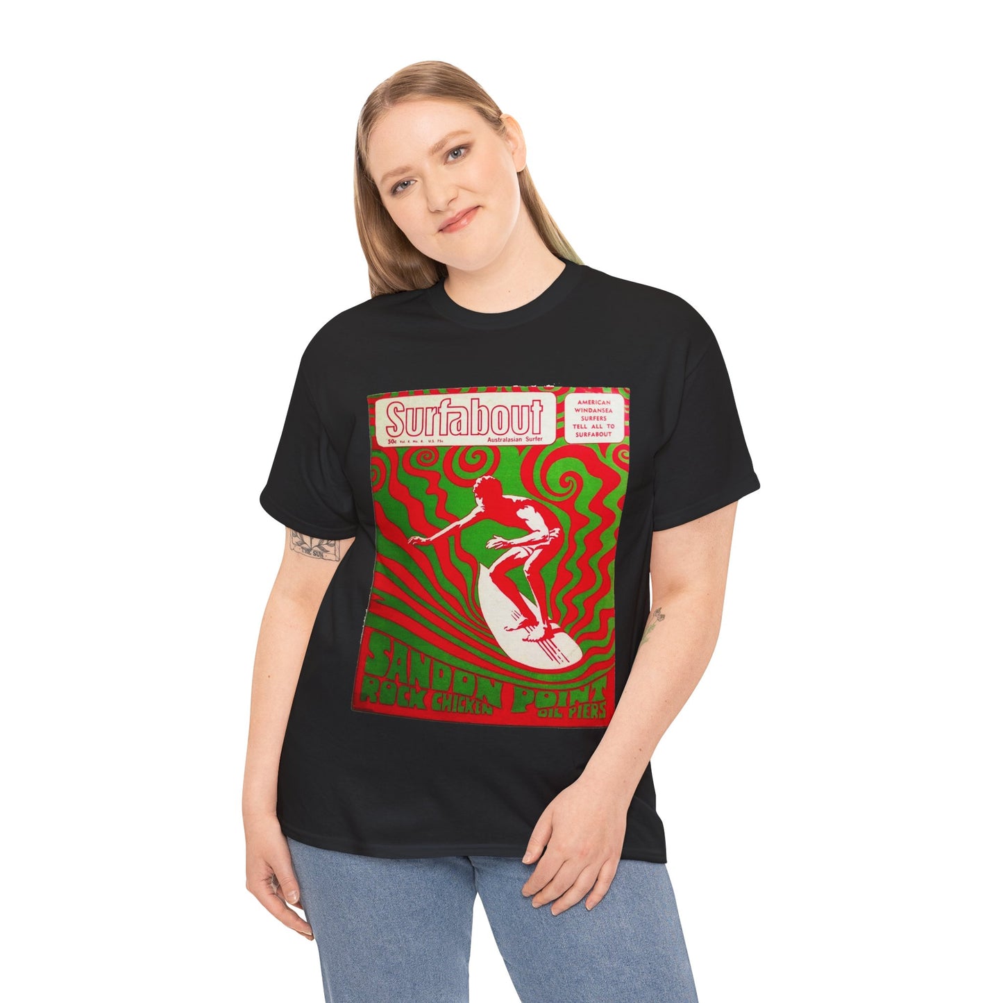 Surfabout Magazine T-shirt - Retro Au Go Go