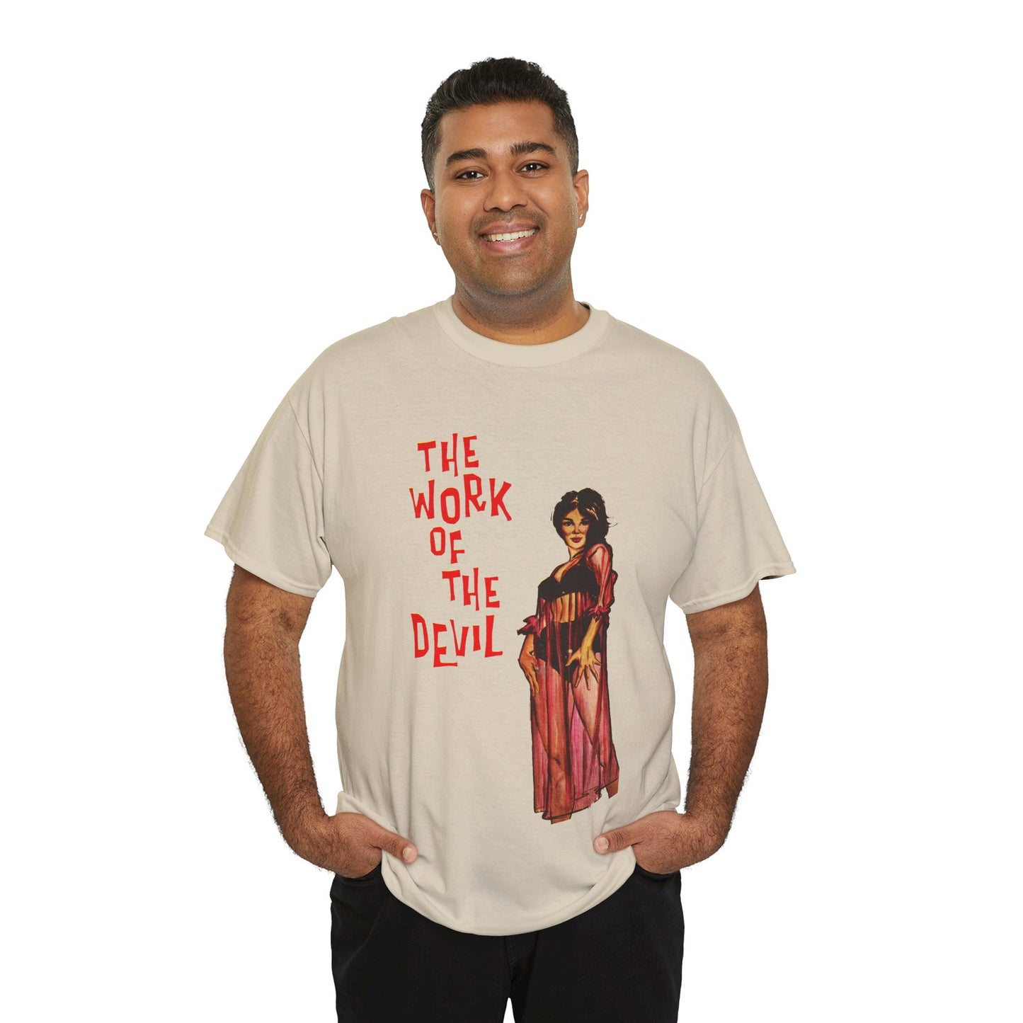 The Work Of The Devil T-shirt - Retro Au Go Go