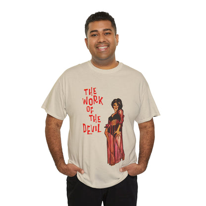 The Work Of The Devil T-shirt - Retro Au Go Go