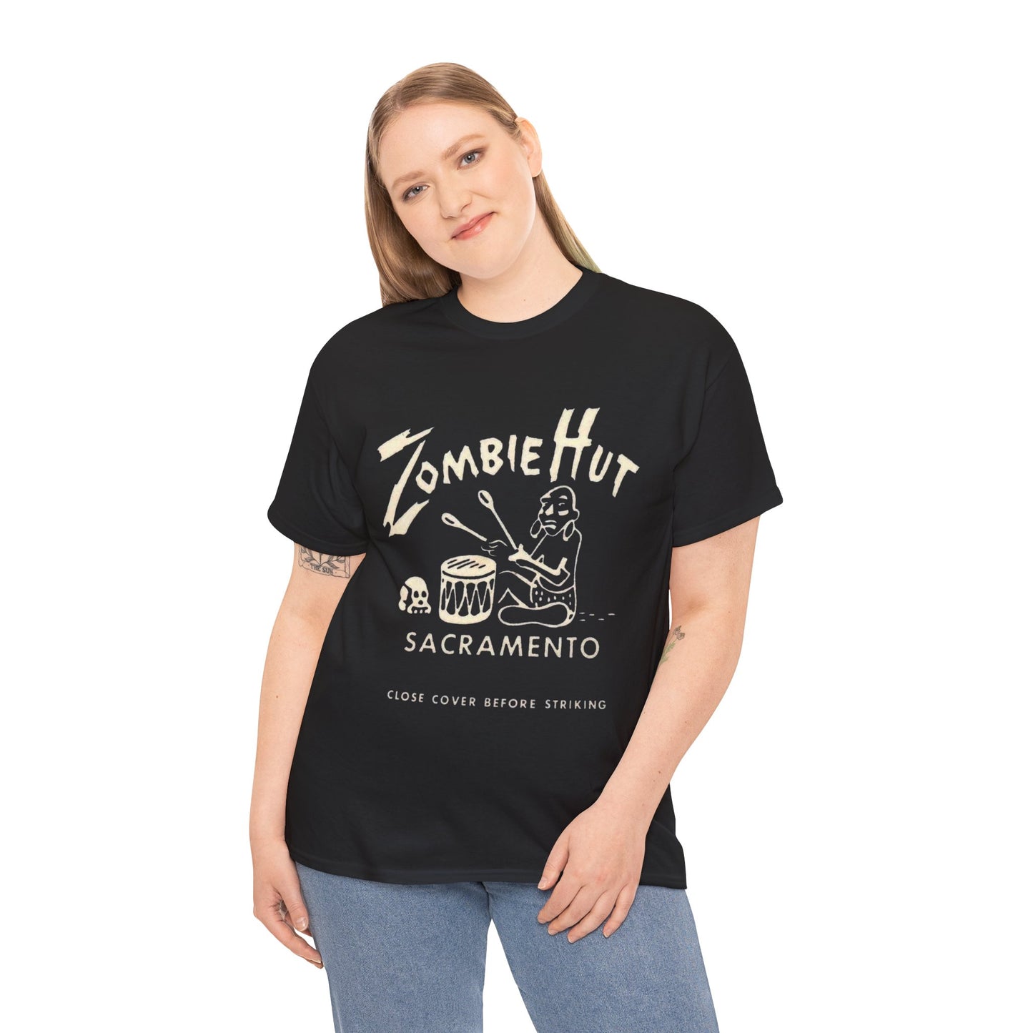 Zombie Hut T-Shirt - Retro Au Go Go