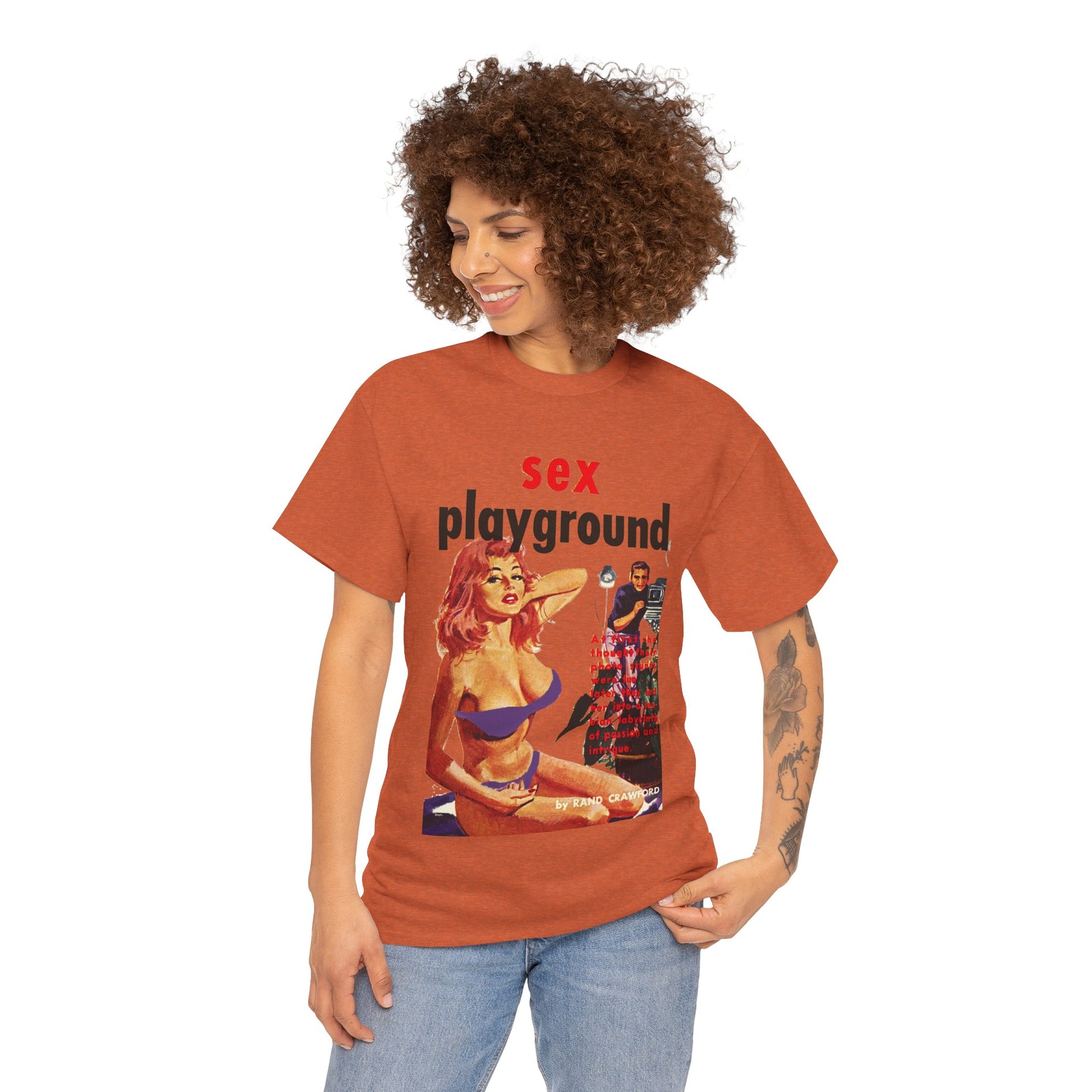 Sex Playground T-shirt - Retro Au Go Go