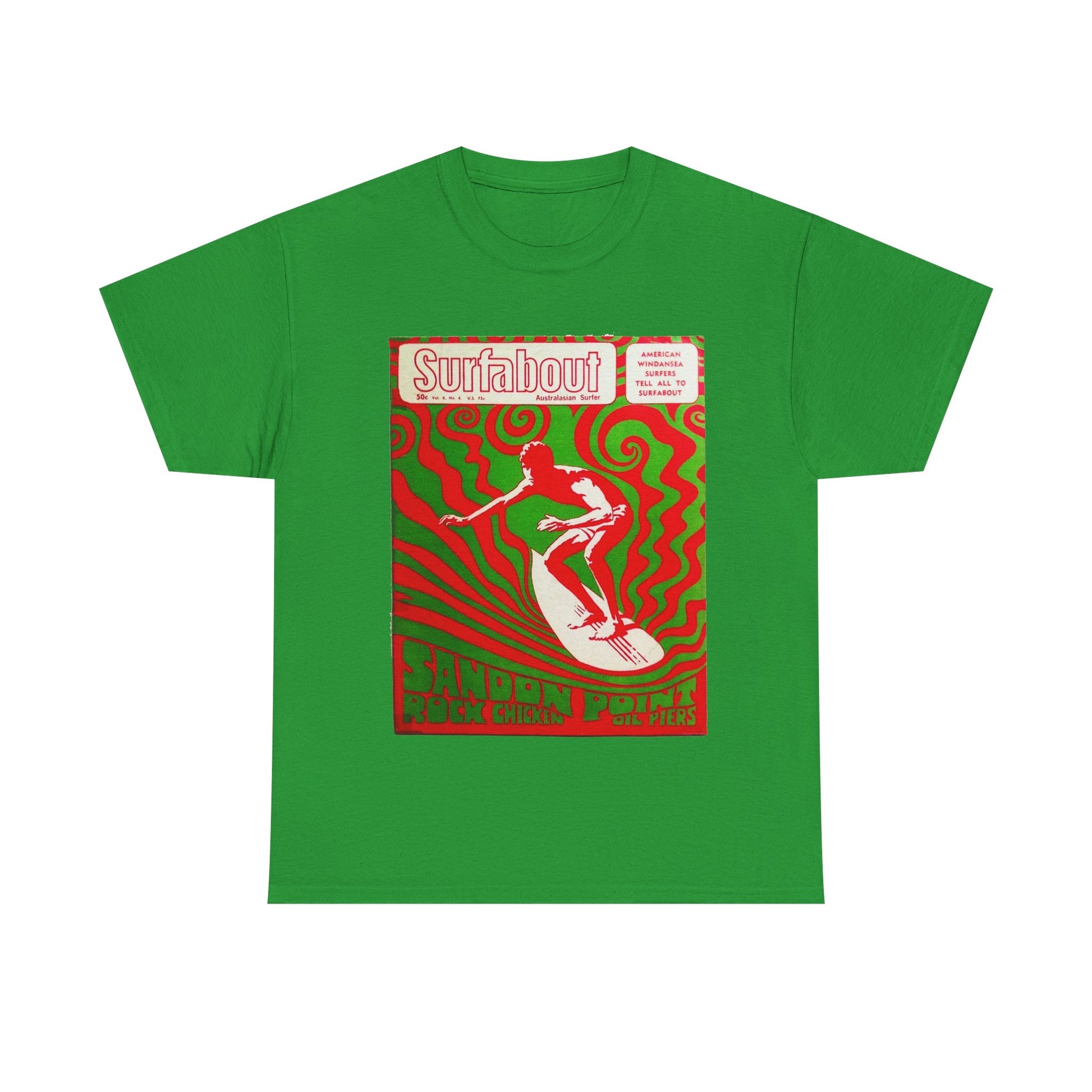 Surfabout Magazine T-shirt - Retro Au Go Go
