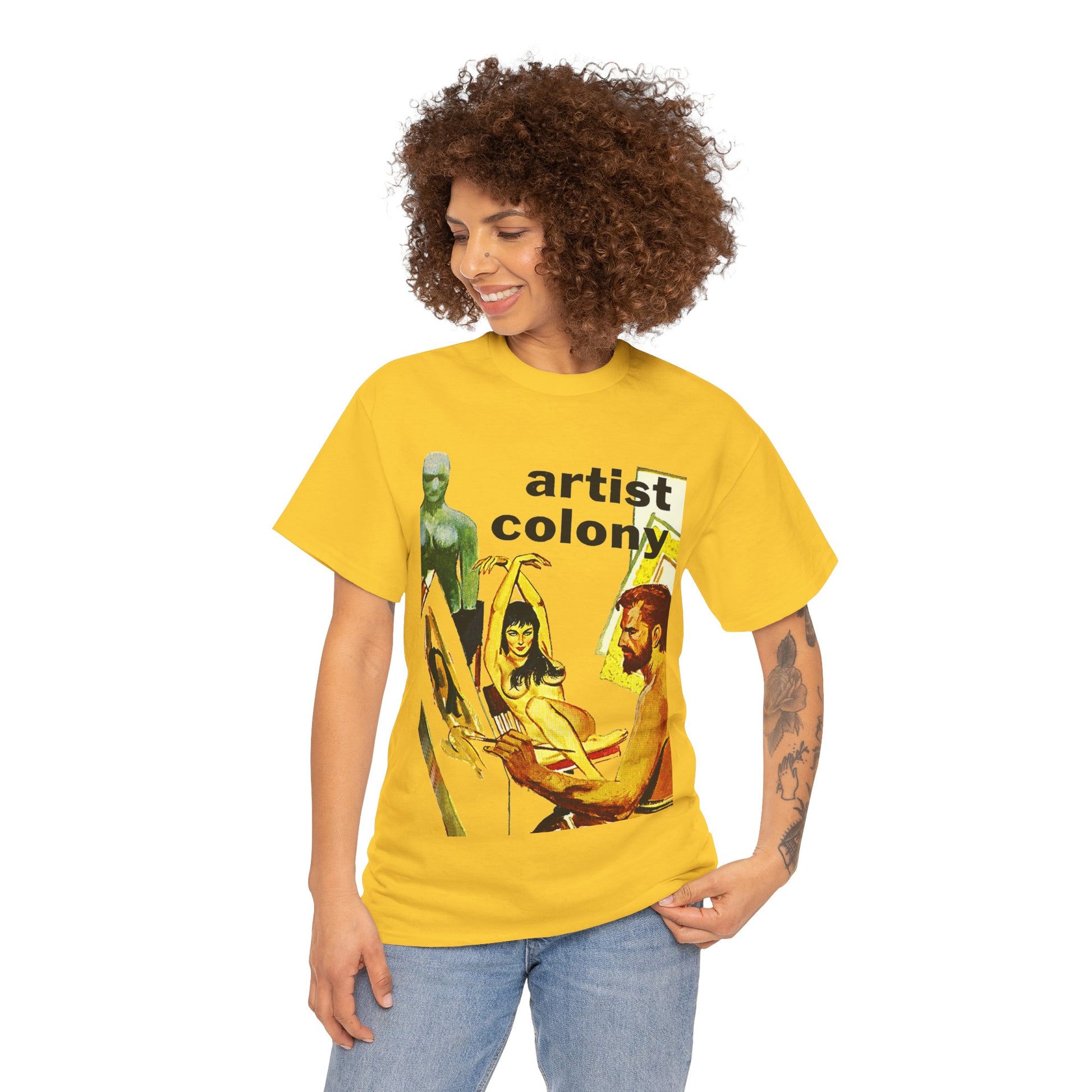 Artist Colony T-shirt - Retro Au Go Go