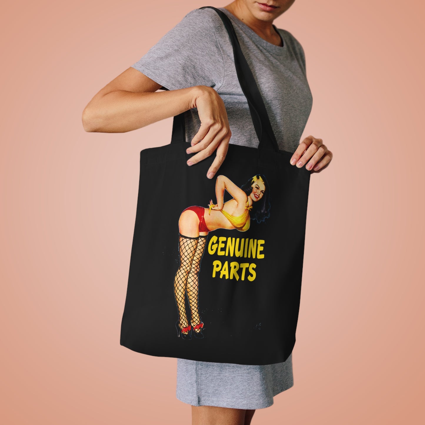 Genuine Parts Tote Bag - Retro Au Go Go