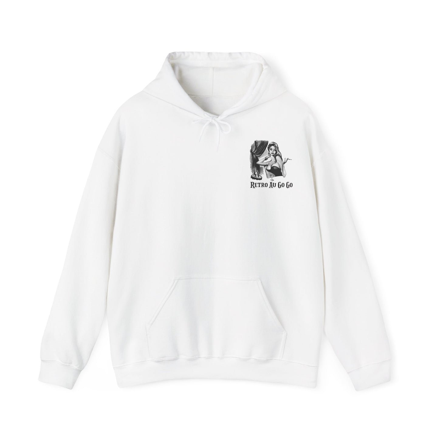 Retro Au Go Go Hooded Sweatshirt - Retro Au Go Go
