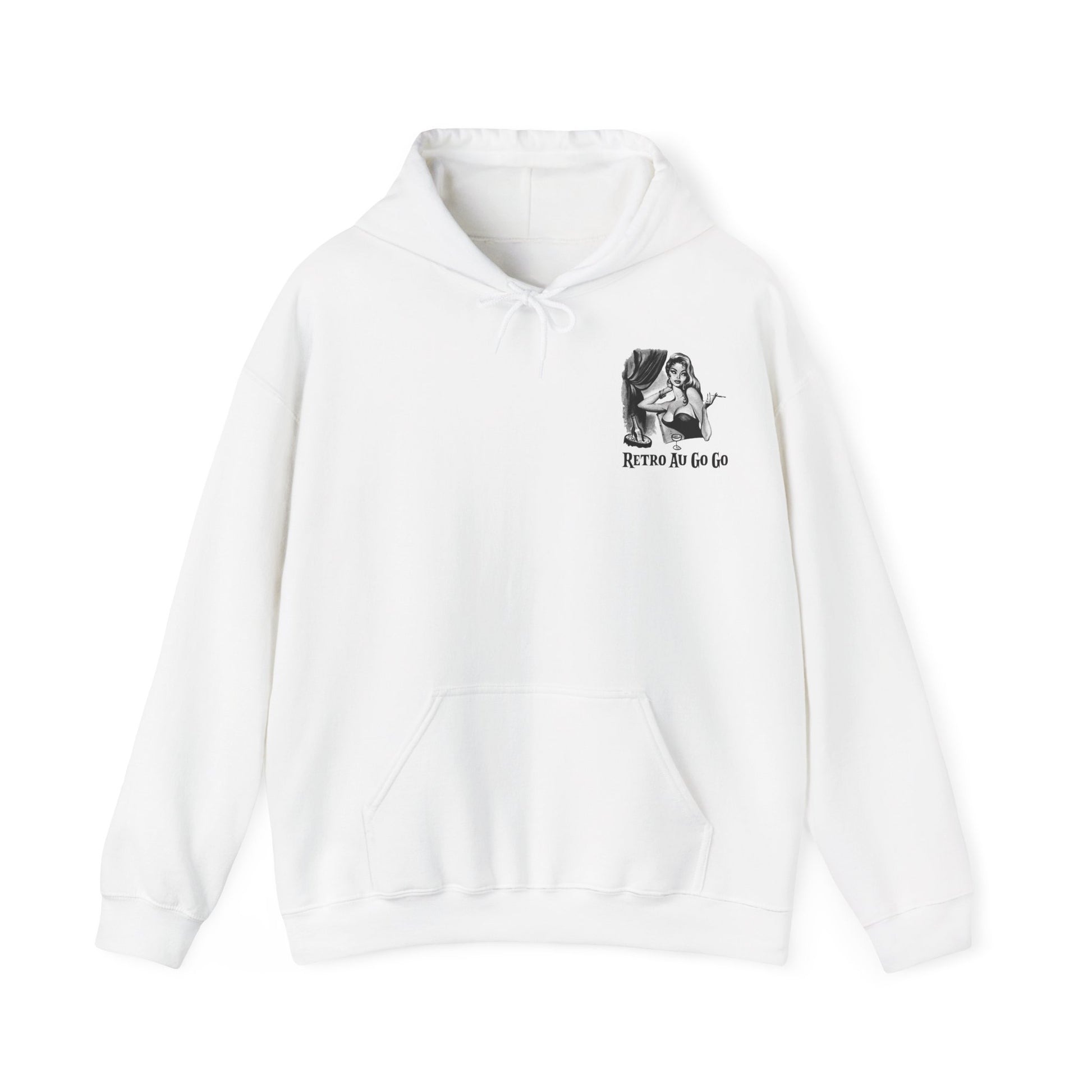 Retro Au Go Go Hooded Sweatshirt - Retro Au Go Go