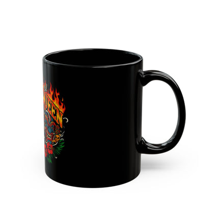 Bwana Queen Coffee Tea Mug - Retro Au Go Go