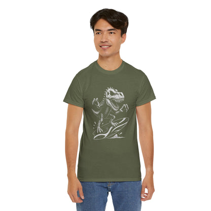 T - Rex Surfing T-shirt - Retro Au Go Go