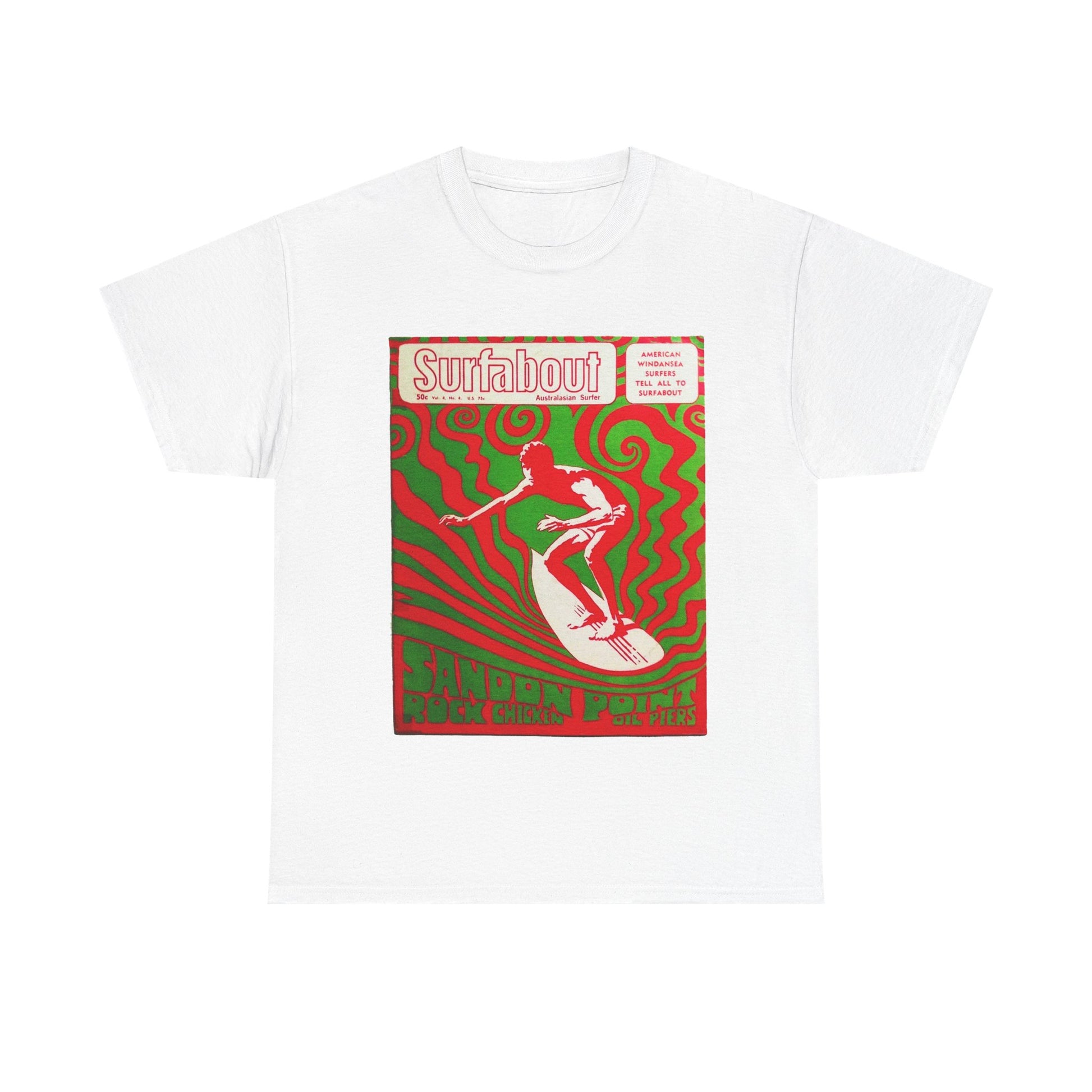 Surfabout Magazine T-shirt - Retro Au Go Go