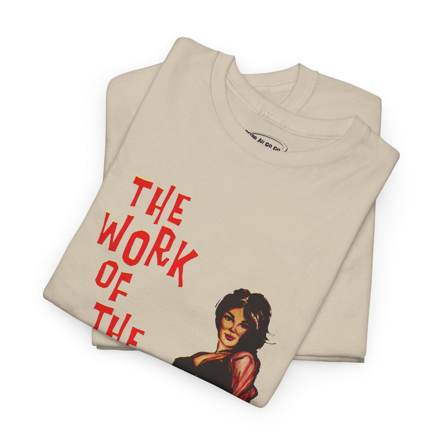 The Work Of The Devil T-shirt - Retro Au Go Go
