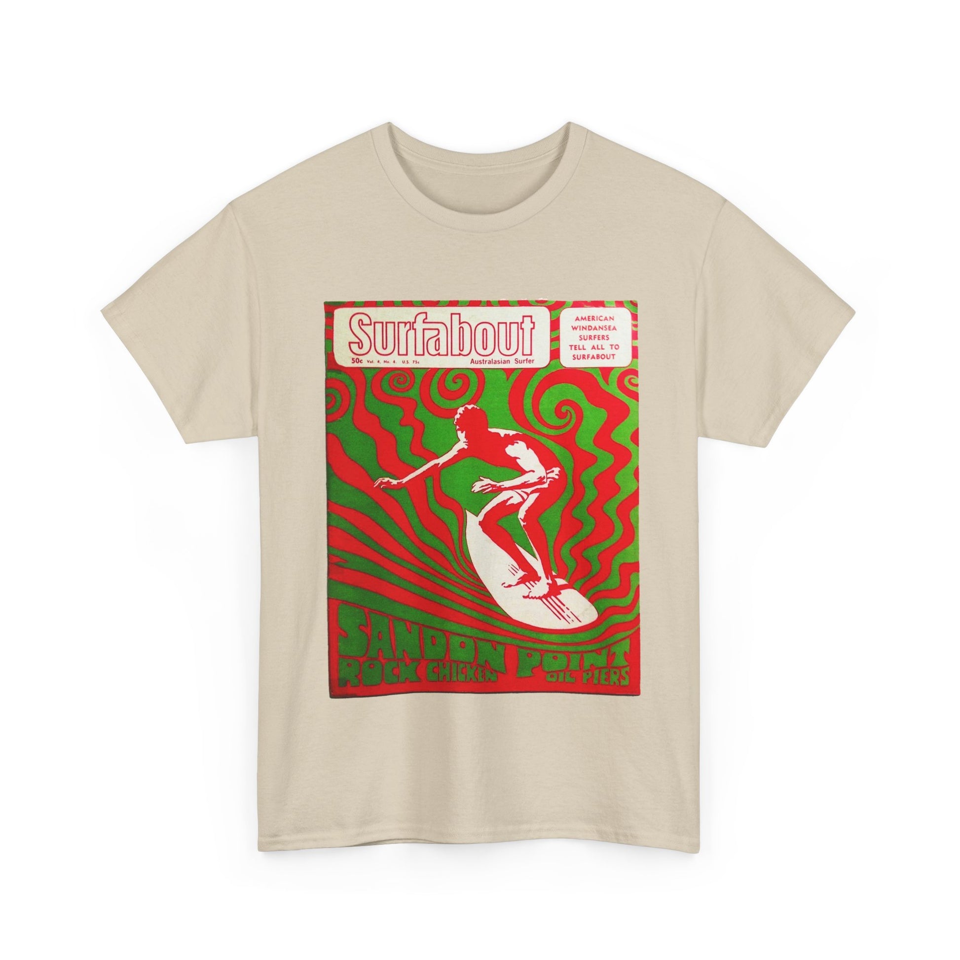 Surfabout Magazine T-shirt - Retro Au Go Go