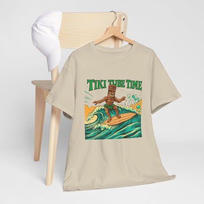 Tiki Tube Time T-shirt - Retro Au Go Go