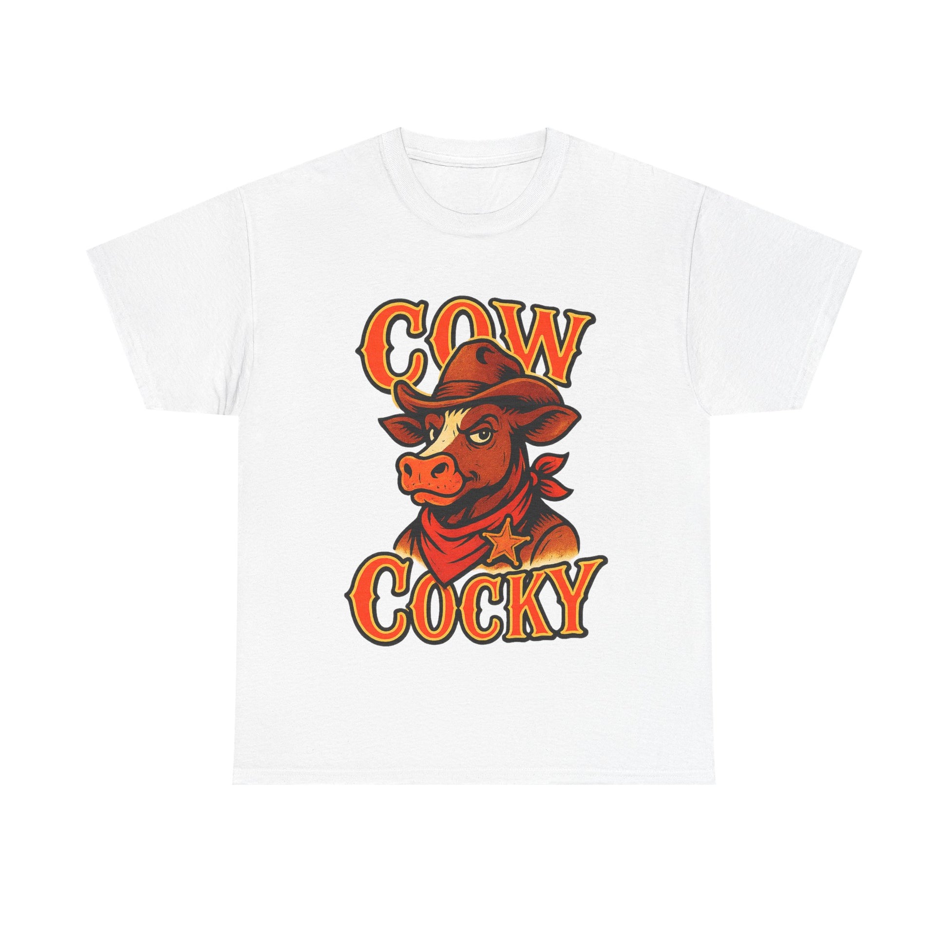 Cow Cocky T-Shirt - Retro Au Go Go