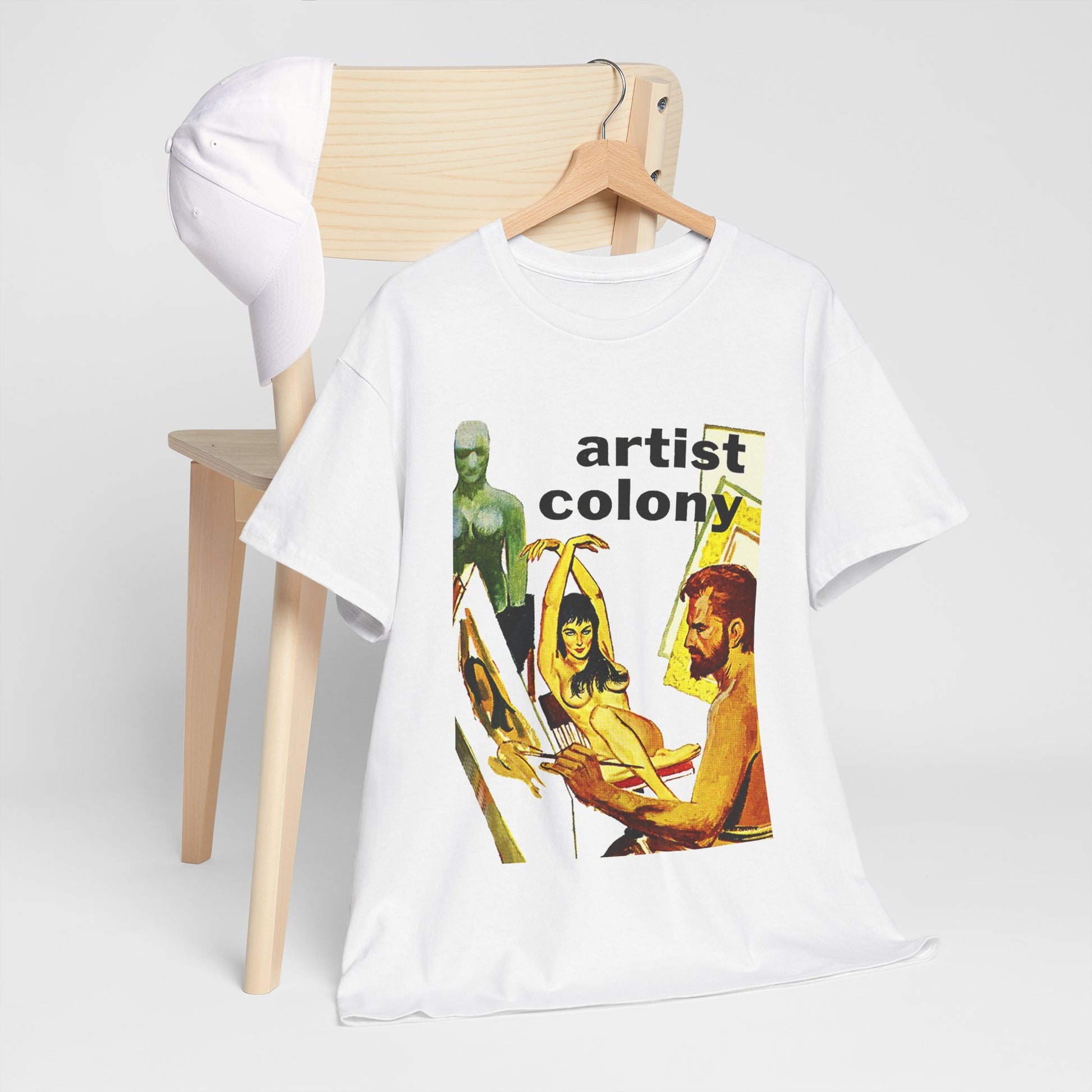 Artist Colony T-shirt - Retro Au Go Go