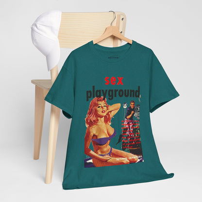 Sex Playground T-shirt - Retro Au Go Go