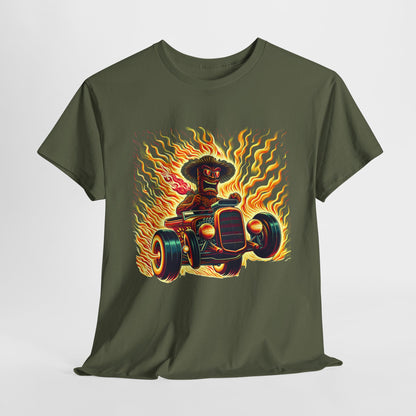 Tiki Hotrodder T-shirt - Retro Au Go Go