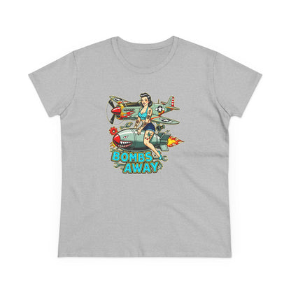 Bombs Away Womens T-Shirt - Retro Au Go Go
