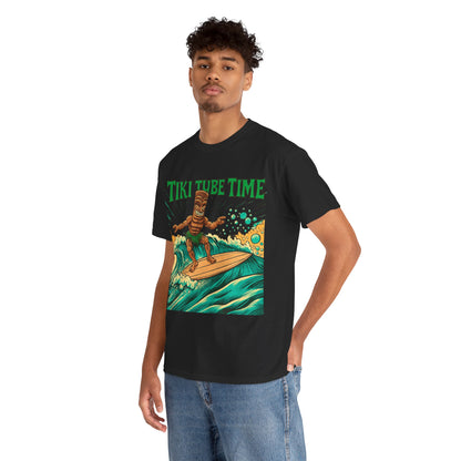 Tiki Tube Time T-shirt - Retro Au Go Go