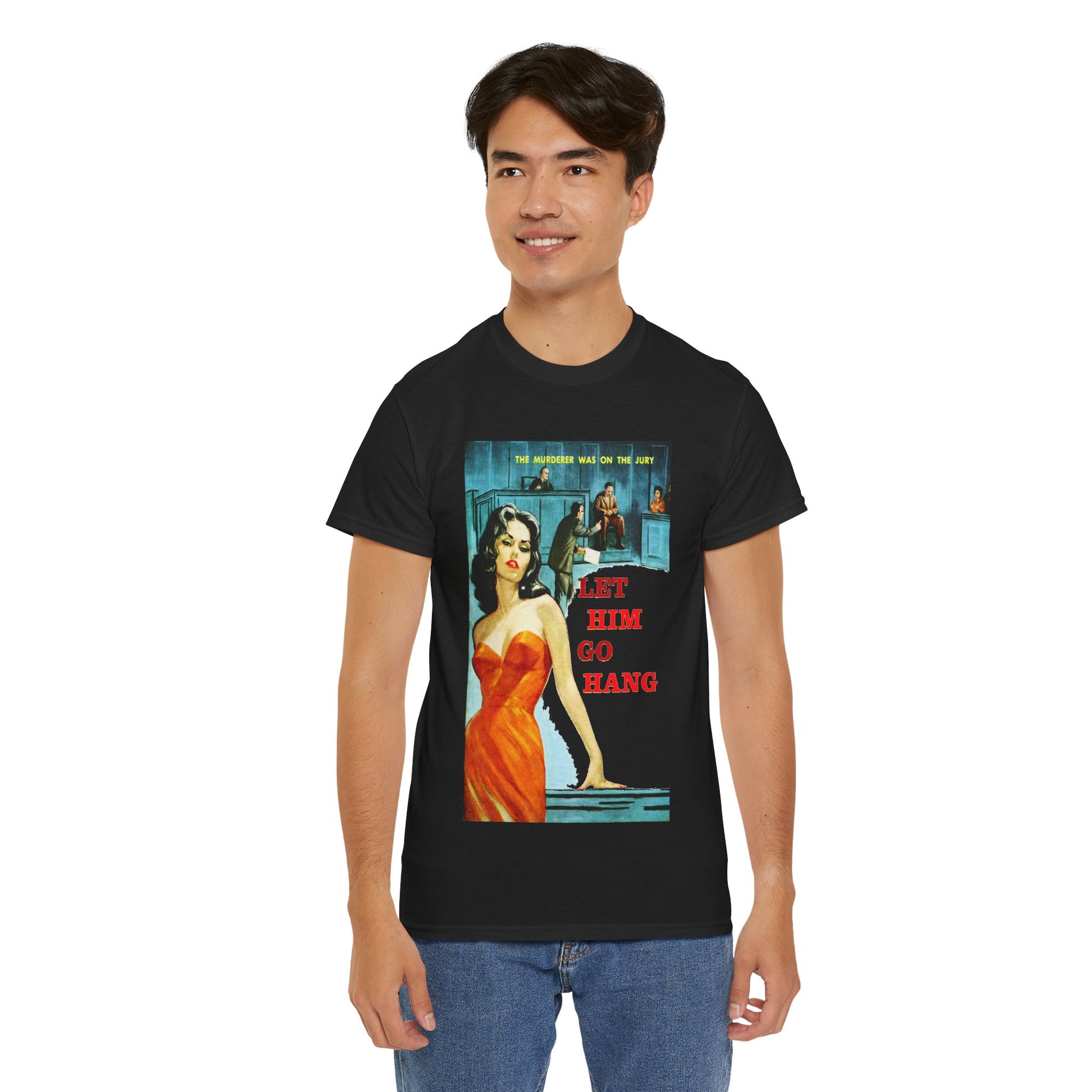 Let Him Go Hang T-shirt - Retro Au Go Go