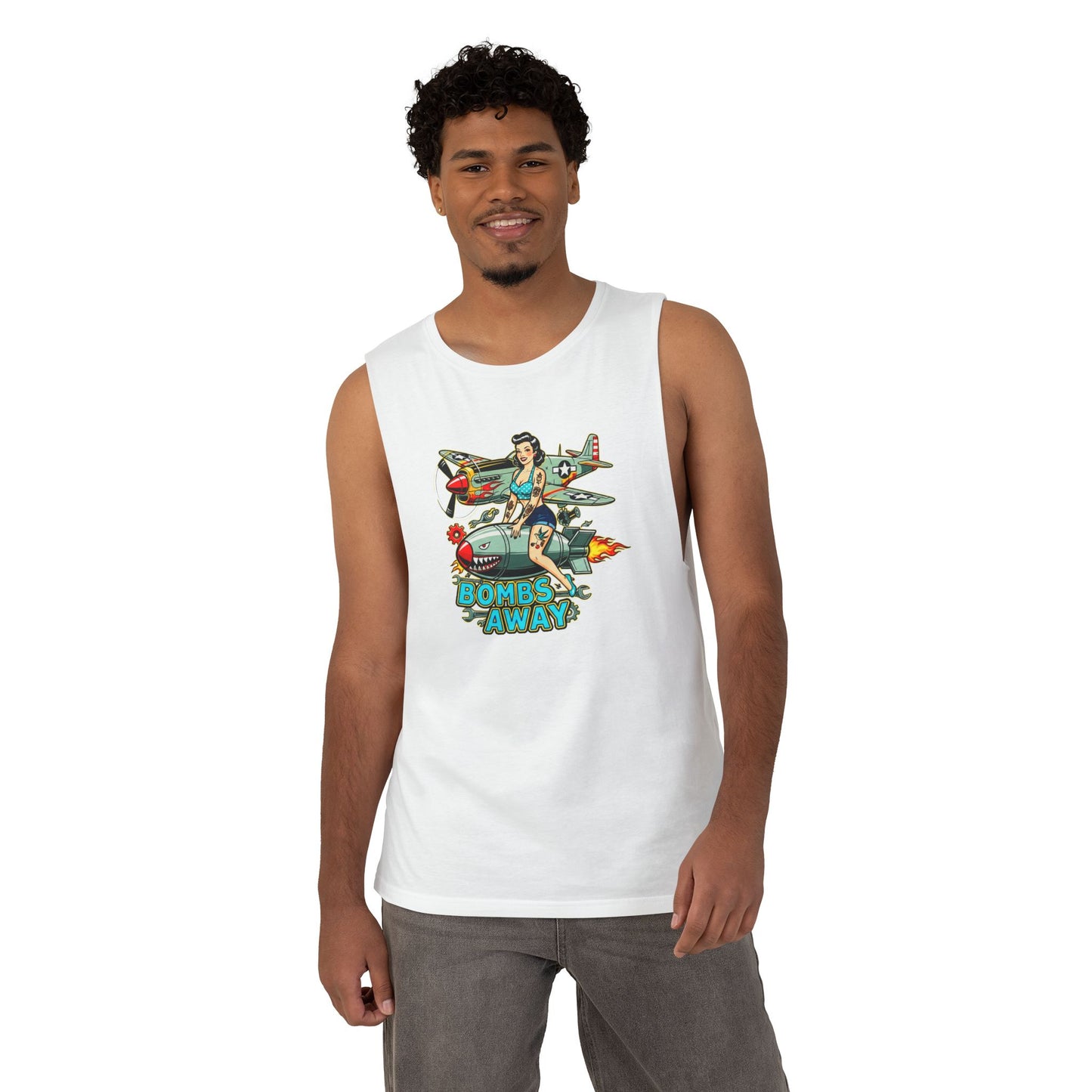 Bombs Away Tank - Retro Au Go Go