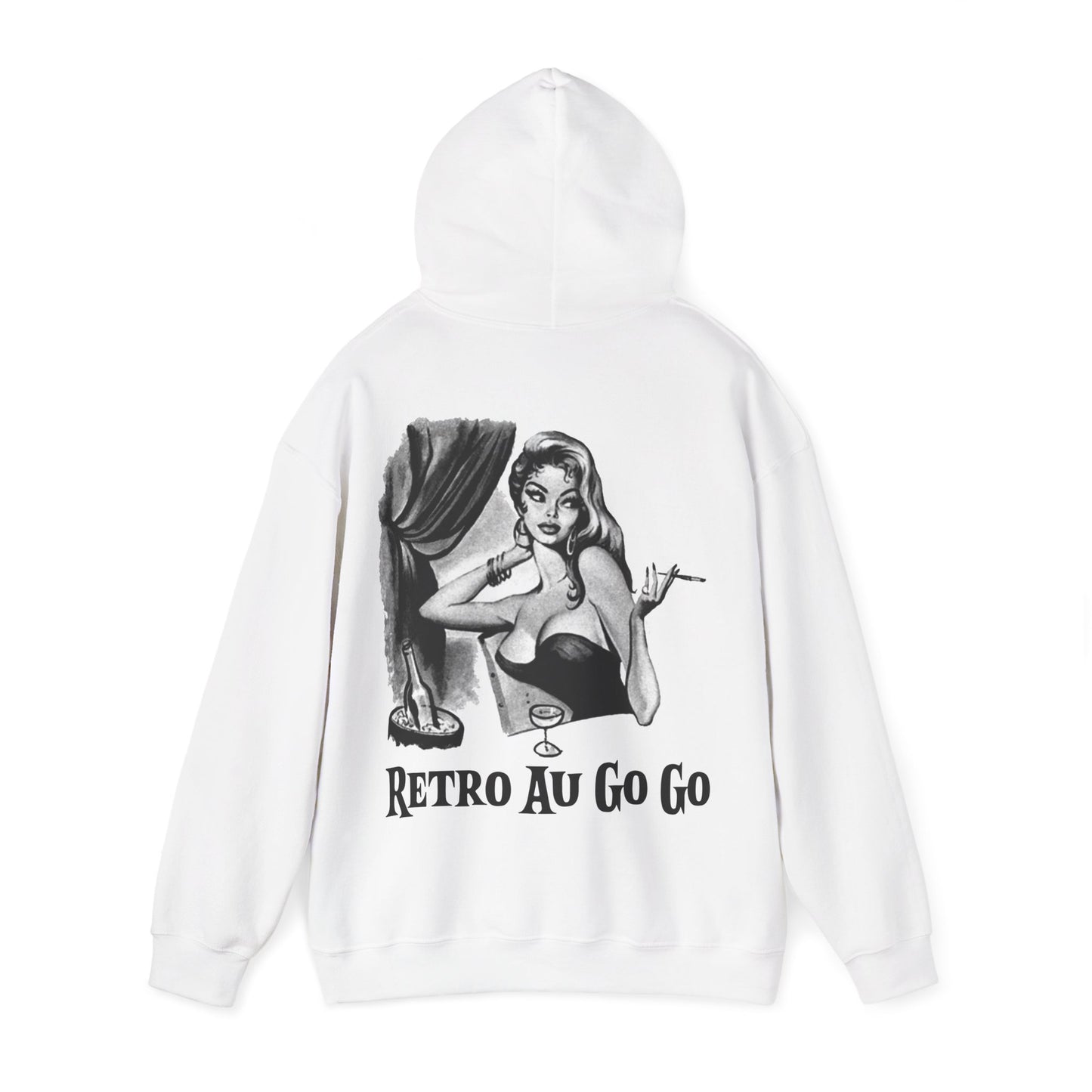 Retro Au Go Go Hooded Sweatshirt - Retro Au Go Go