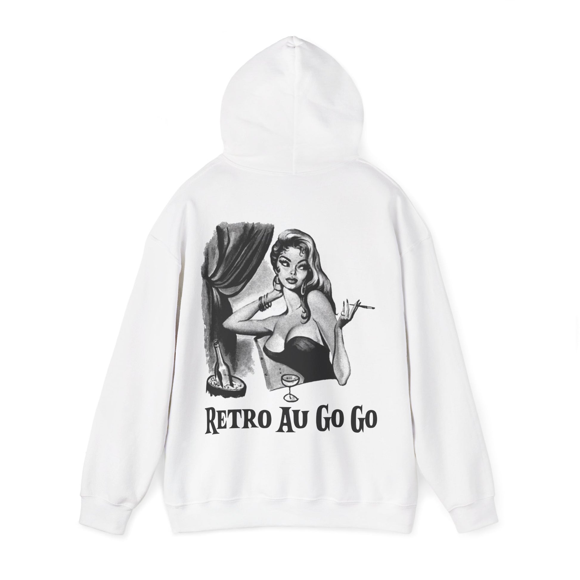 Retro Au Go Go Hooded Sweatshirt - Retro Au Go Go