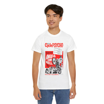 Cycle Psycho T-Shirt - Retro Au Go Go
