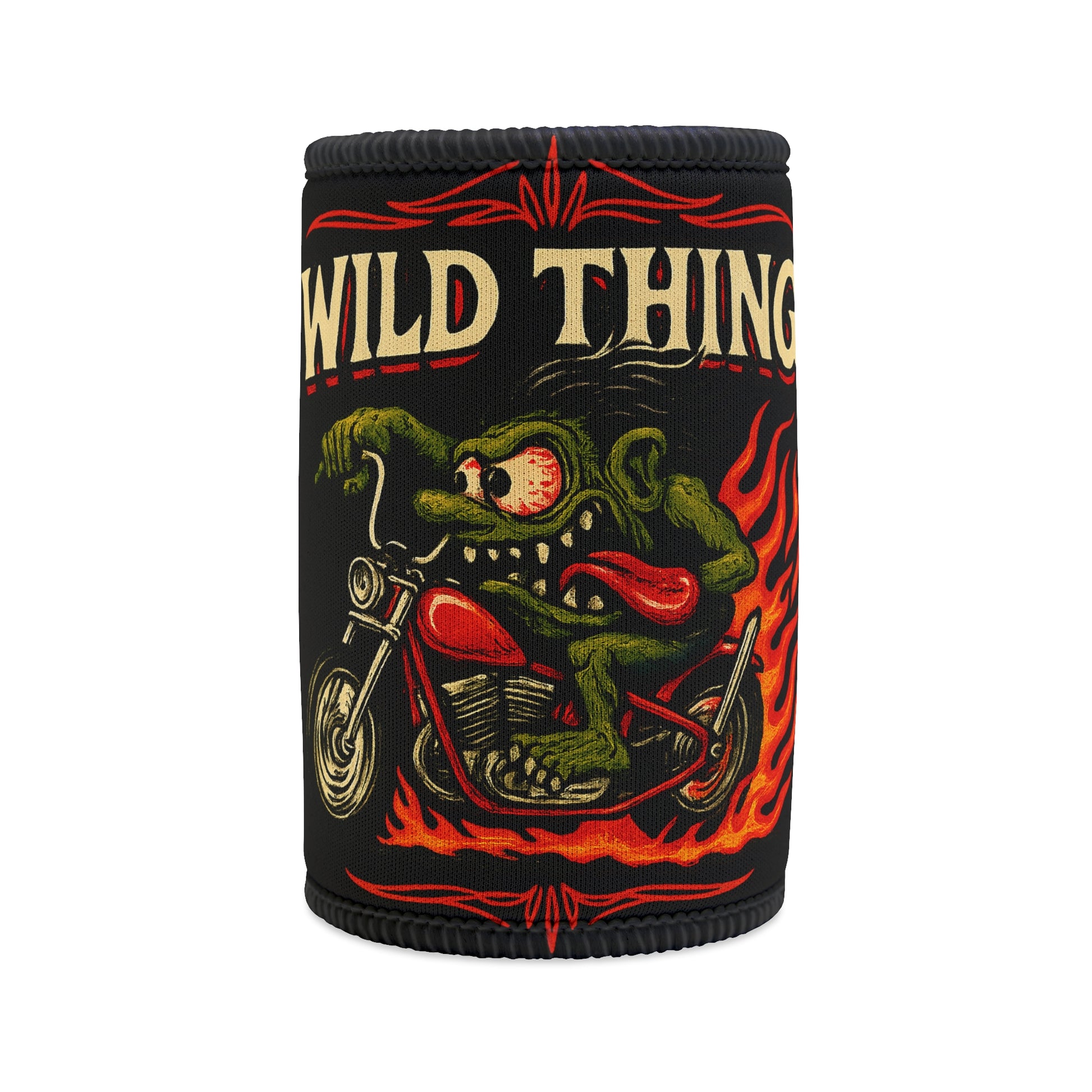 Wild Thing Biker Stubby Cooler - Retro Au Go Go