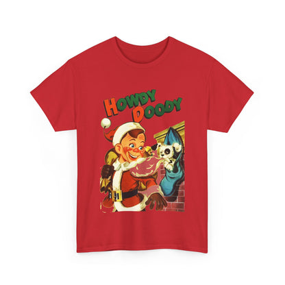 Howdy Doody Christmas T-shirt - Retro Au Go Go