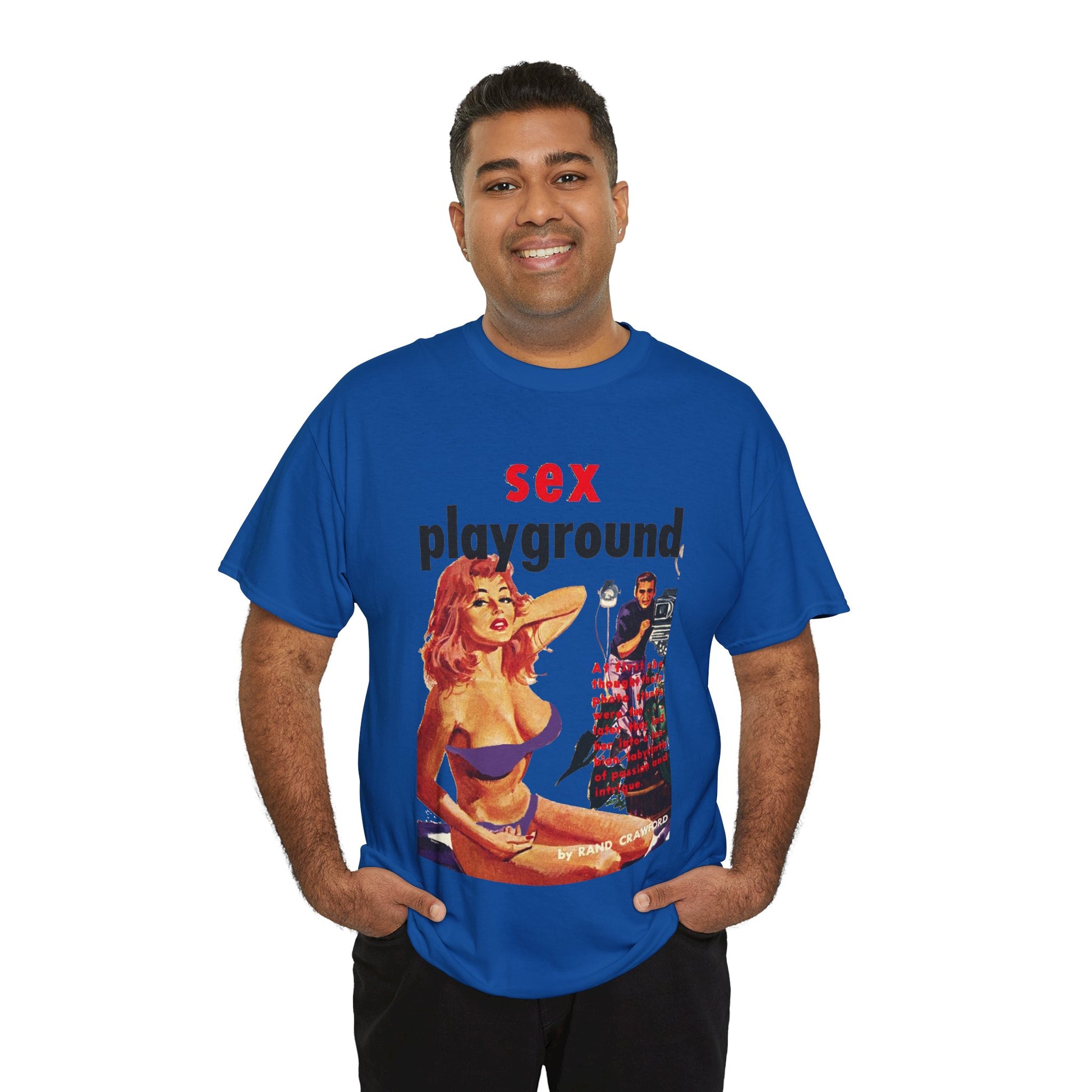 Sex Playground T-shirt - Retro Au Go Go
