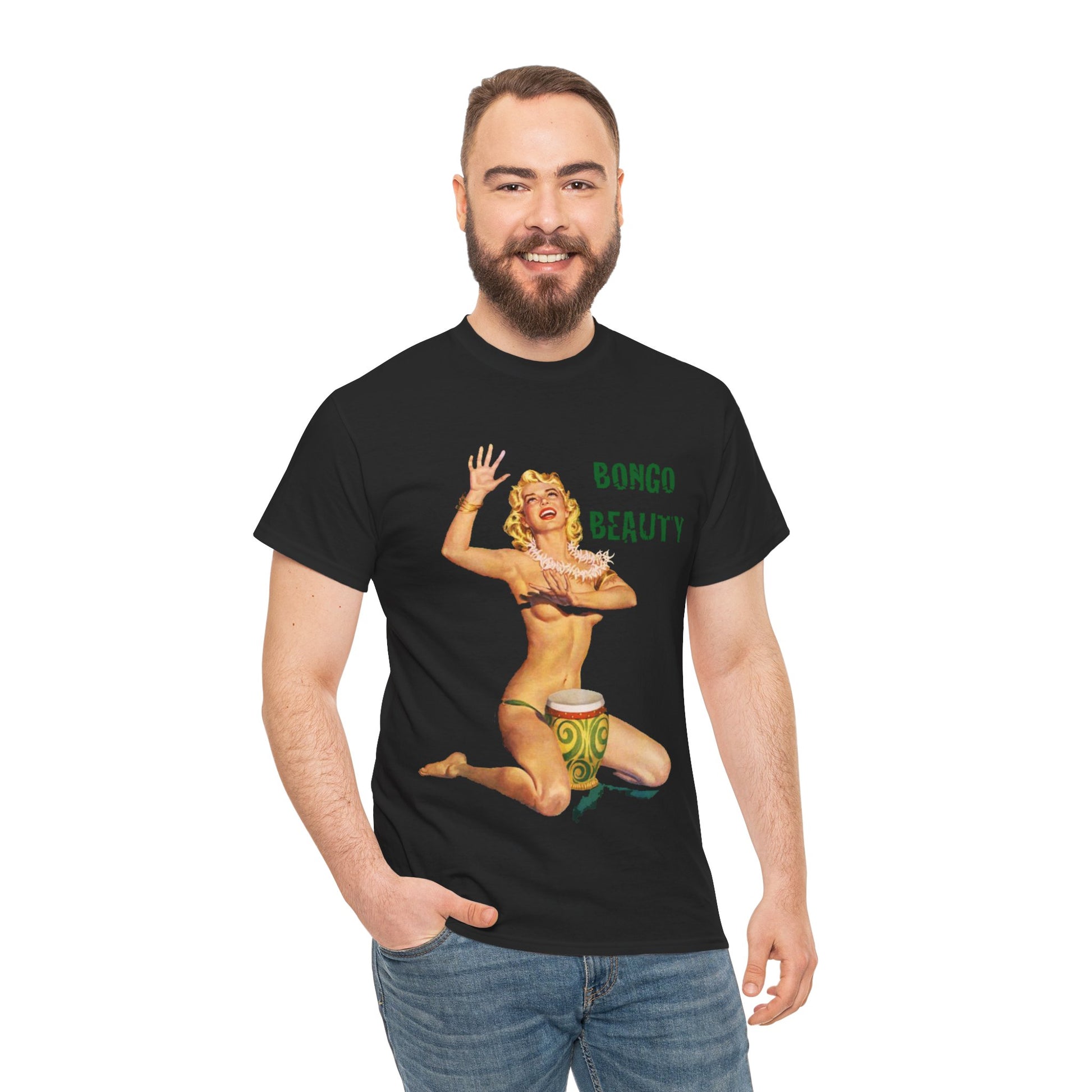 Bongo Beauty T-shirt - Retro Au Go Go