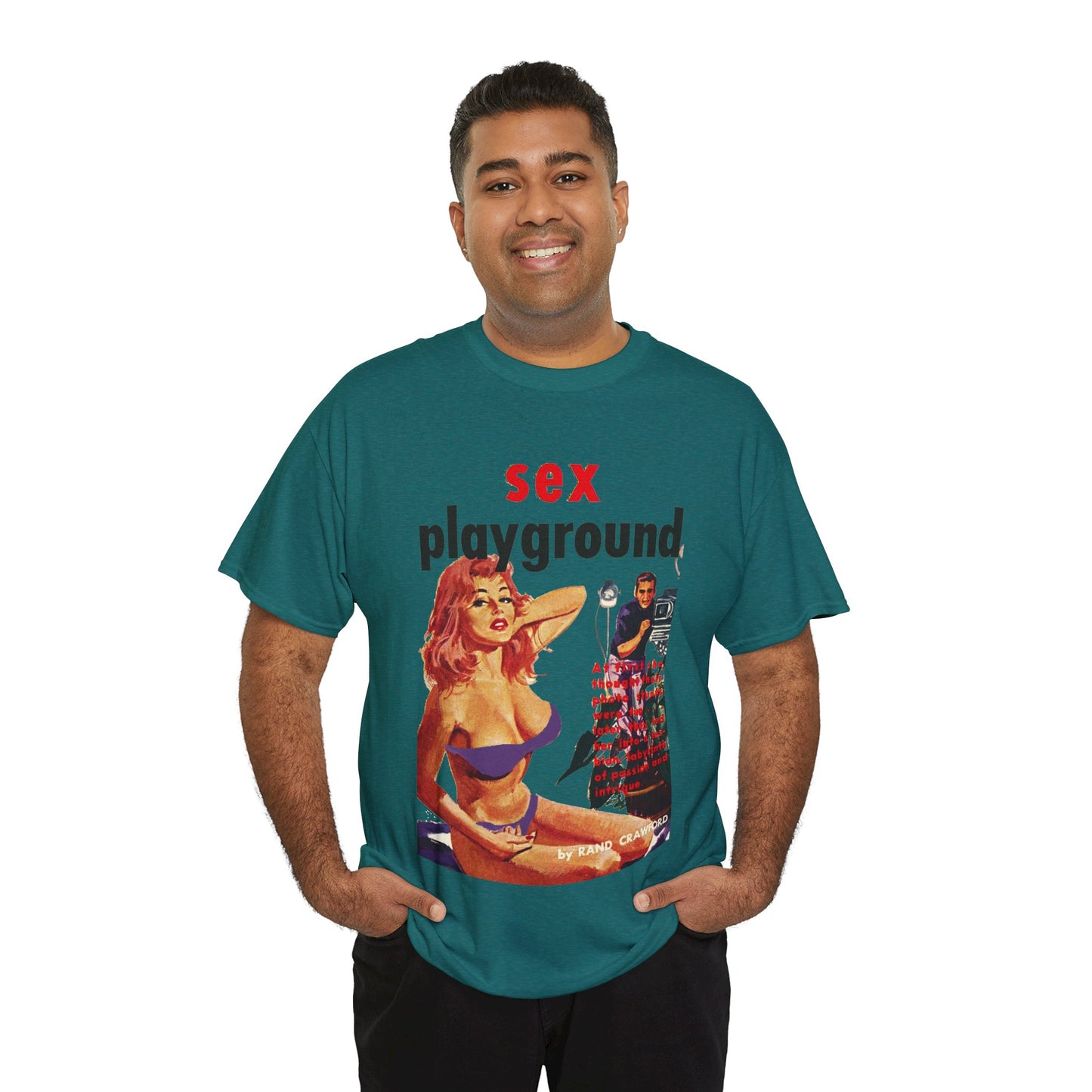Sex Playground T-shirt - Retro Au Go Go