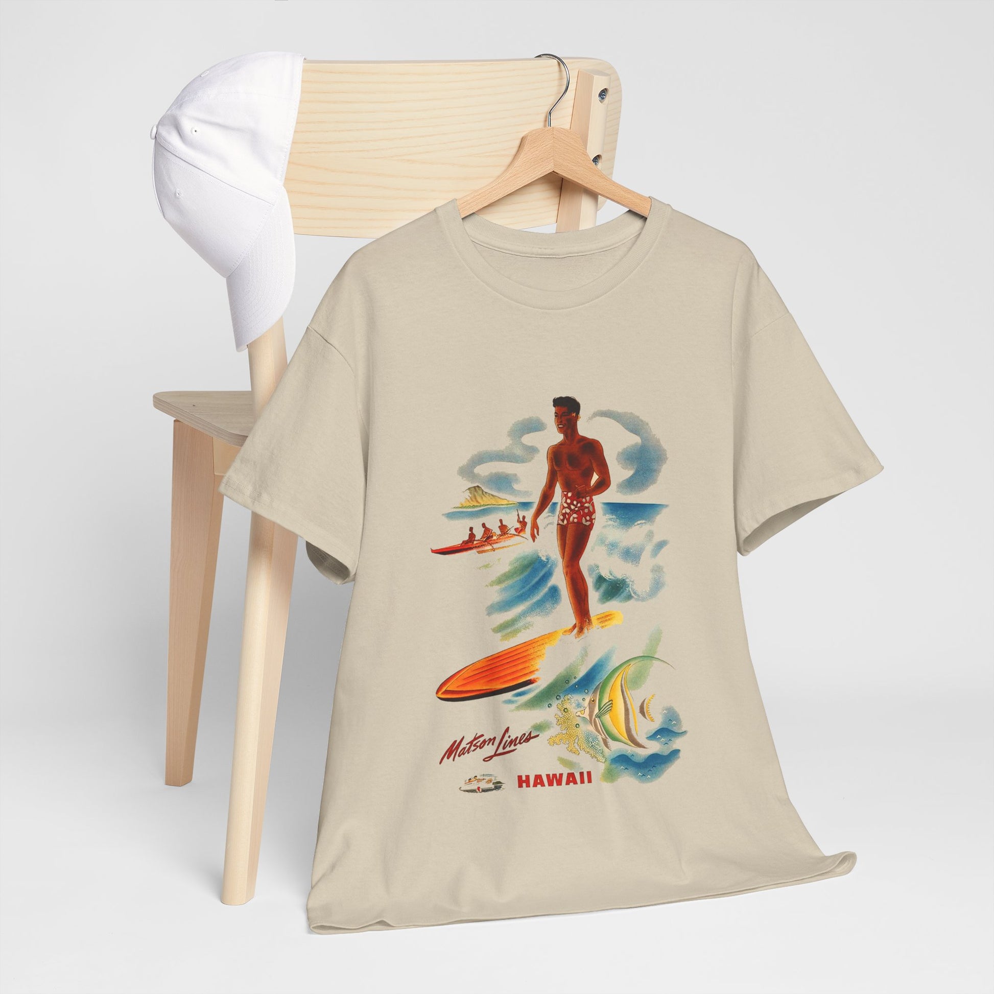 Surf Hawaii T-shirt - Retro Au Go Go